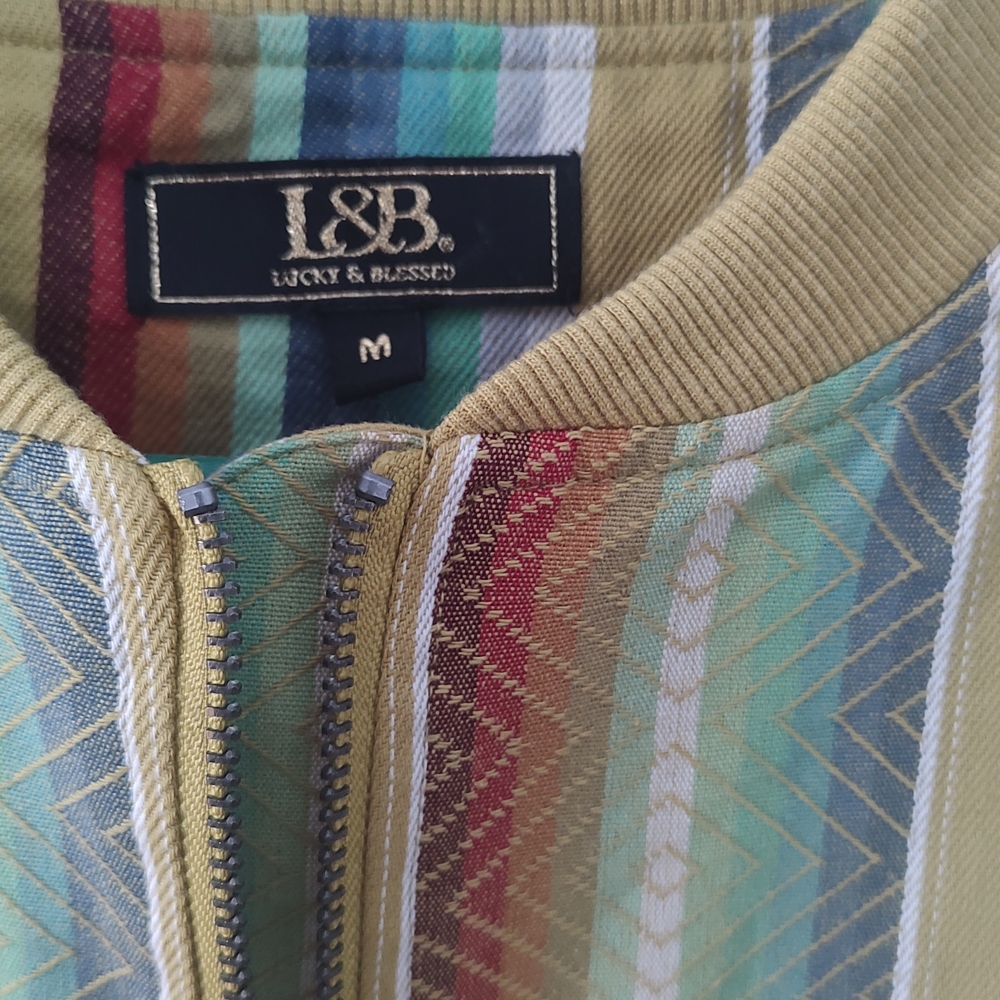 L&B Multicolor Patterned Jacket - Picture 3 of 4